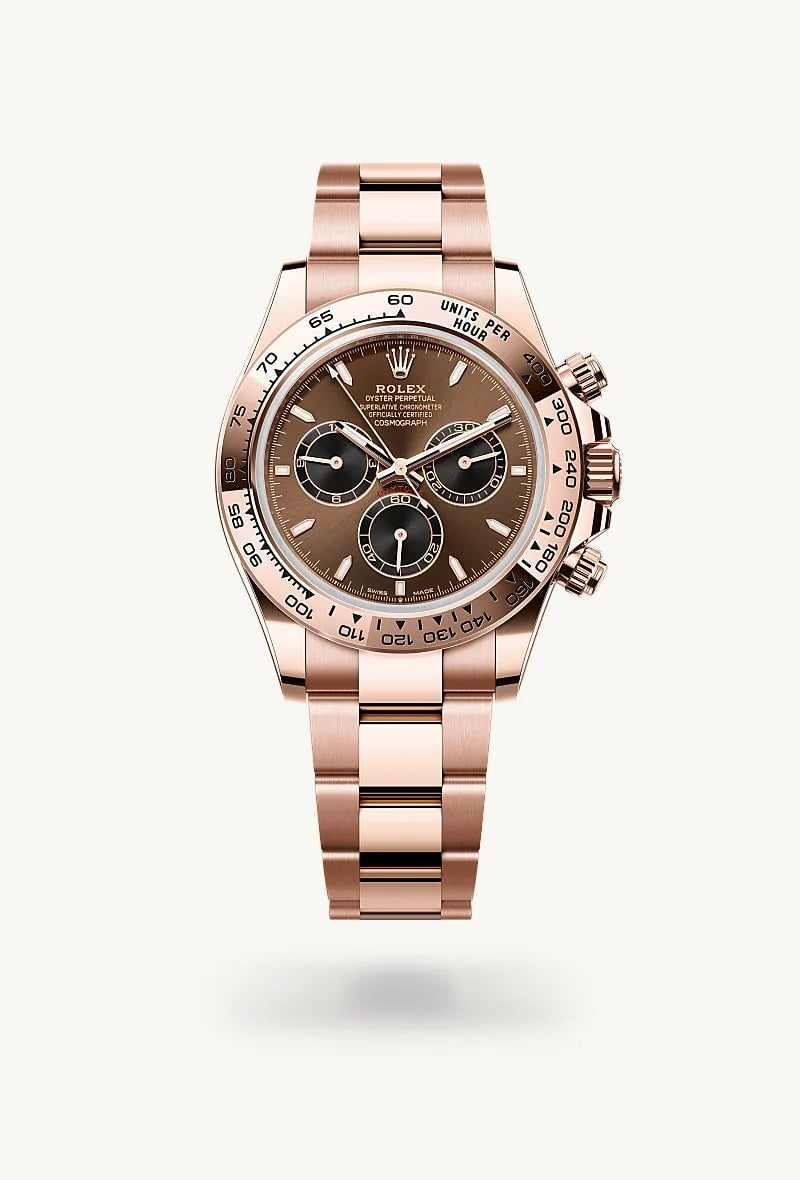 rolex Cosmograph Daytona in 18 kt Everose gold, M126505-0005 - Sylvan's Jewelers