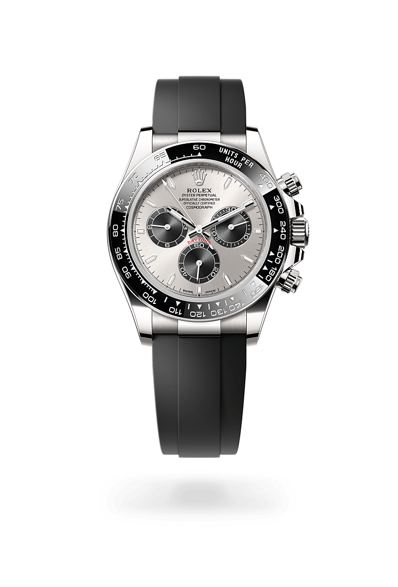 rolex Cosmograph Daytona in 18 kt white gold,  - Sylvans