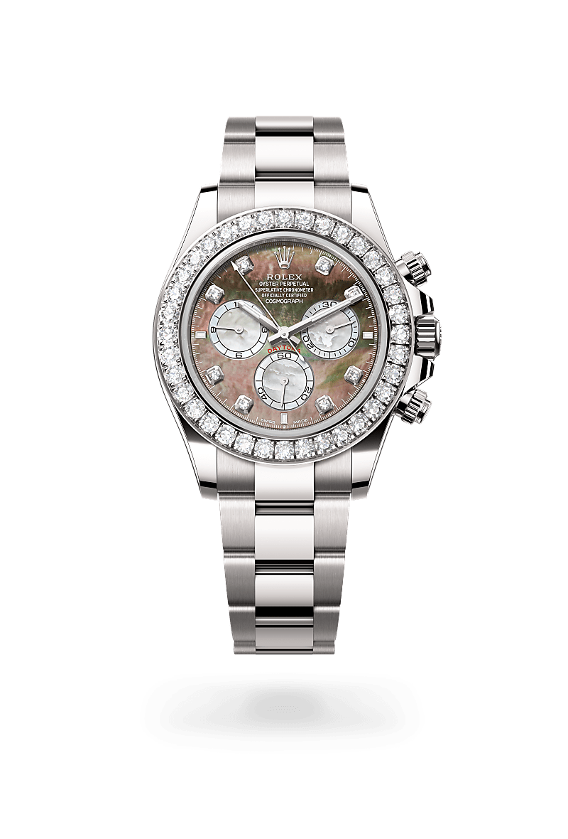 rolex Cosmograph Daytona in 18 kt white gold,  - Sylvans