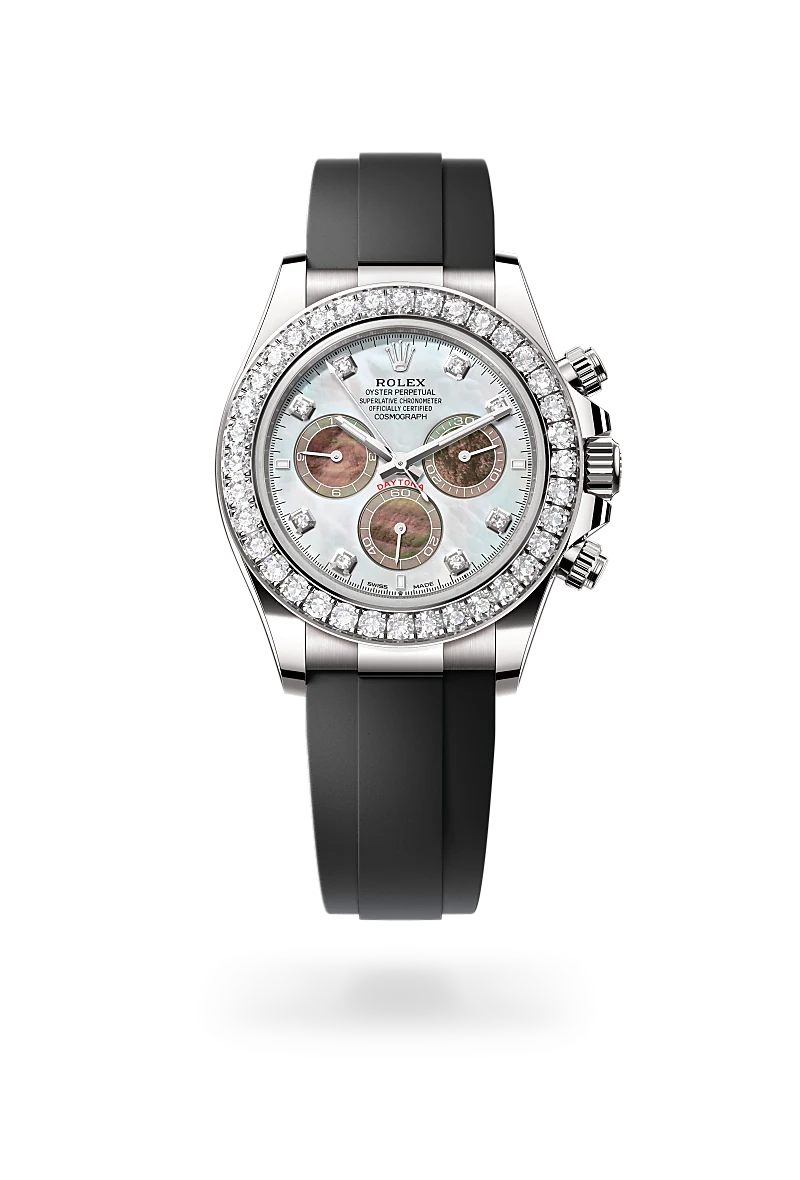 rolex Cosmograph Daytona in 18 kt white gold, M126589RBR-0001 - Sylvan's Jewelers