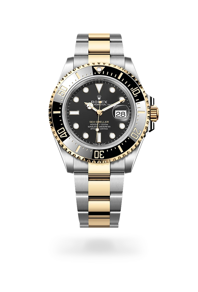 rolex Sea-Dweller in Yellow Rolesor - combination of Oystersteel and yellow gold, M126603-0001 - Sylvan's Jewelers