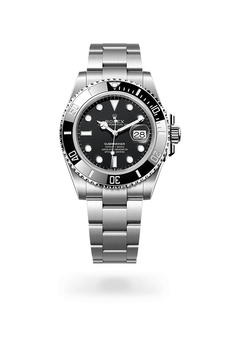 rolex Submariner in Oystersteel,  - Sylvans