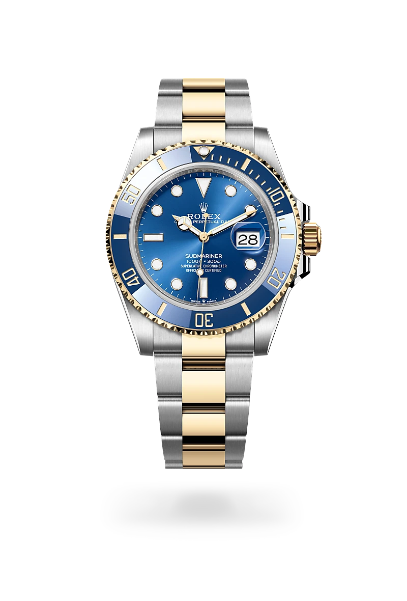 Rolex Submariner in Yellow Rolesor - combination of Oystersteel and yellow gold, M126613LB-0002 - Sylvans