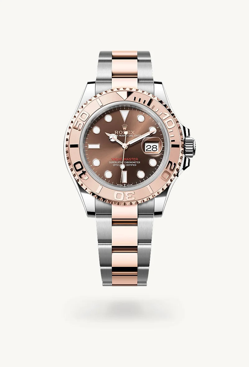 rolex Yacht-Master in Everose Rolesor - combination of Oystersteel and Everose gold, M126621-0001 - Sylvan's Jewelers