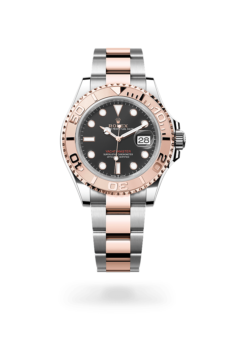 rolex Yacht-Master in Everose Rolesor - combination of Oystersteel and Everose gold,  - Sylvans