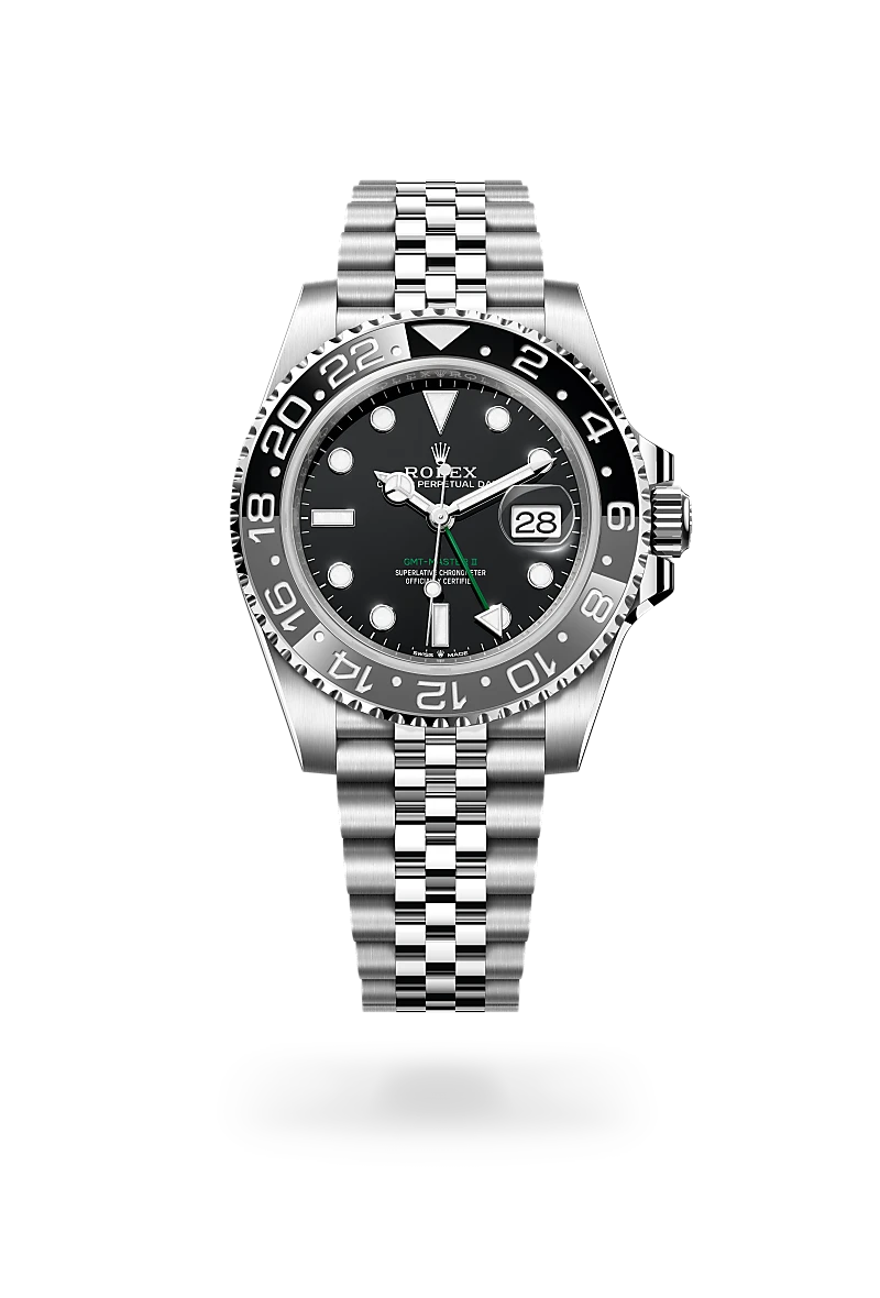 rolex GMT-Master II in Oystersteel, M126710GRNR-0003 - Sylvan's Jewelers