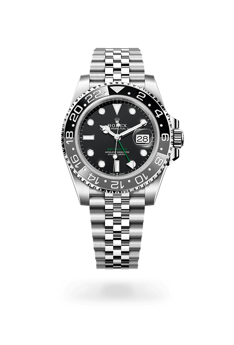 rolex GMT-Master II in Oystersteel, M126710GRNR-0003 - Sylvan's Jewelers