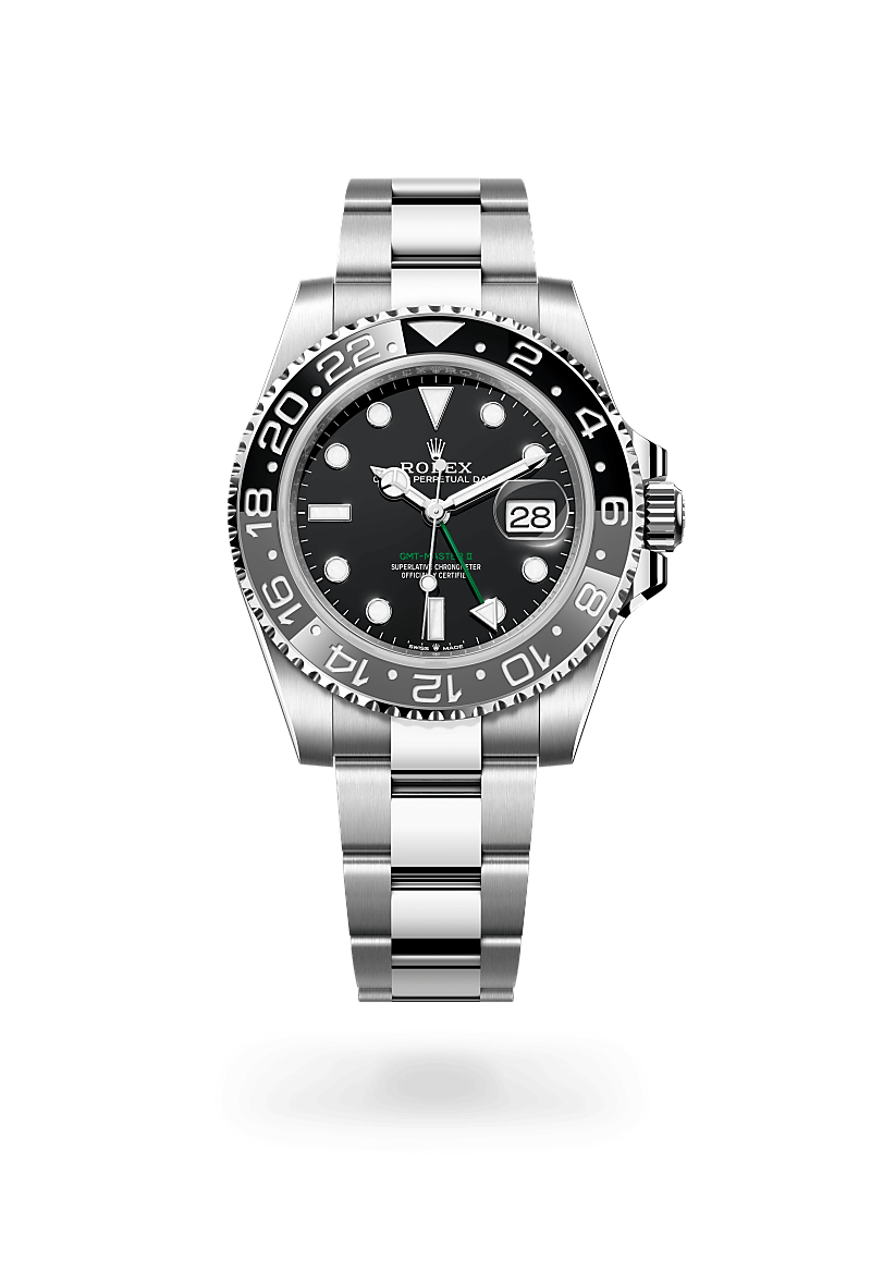 rolex GMT-Master II in Oystersteel, M126710GRNR-0004 - Sylvan's Jewelers