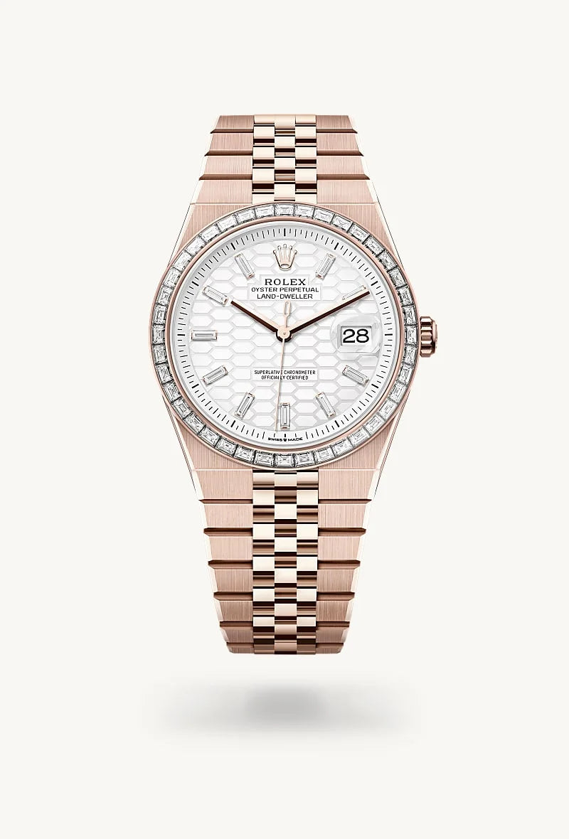 Rolex Land-Dweller 40 18 kt Everose gold, M127385TBR-0003