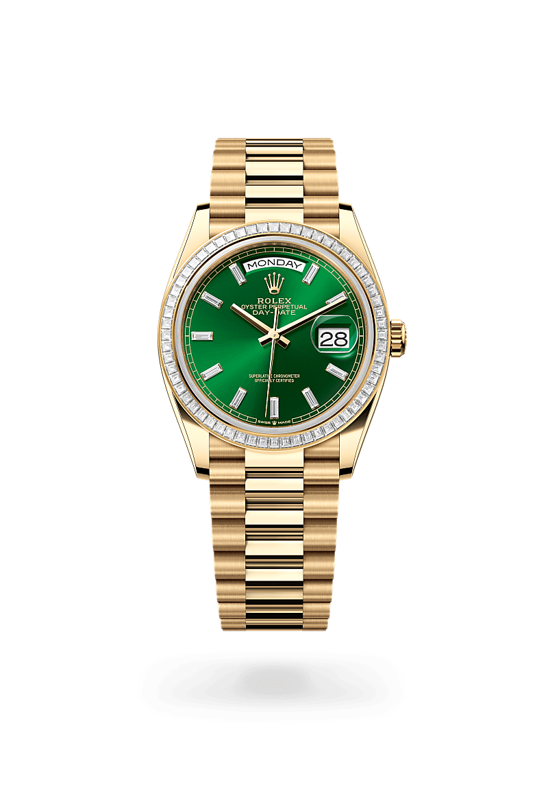 rolex Day-Date in 18 kt yellow gold,  - Sylvans