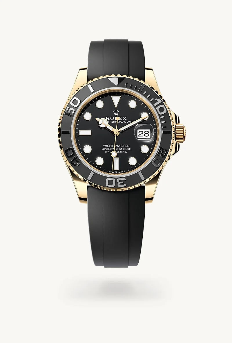 rolex Yacht-Master in 18 kt yellow gold, M226658-0001 - Sylvan's Jewelers