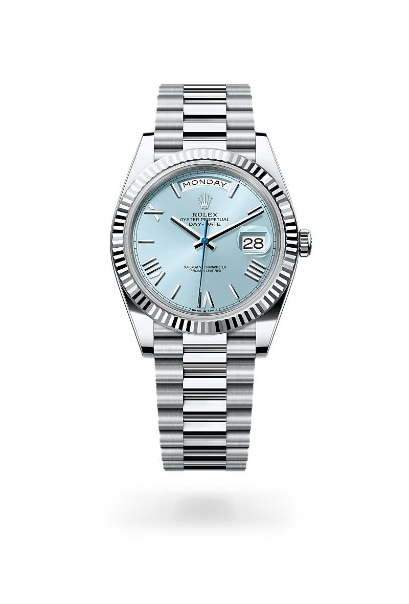rolex Day-Date in Platinum, M228236-0012 - Sylvan's Jewelers