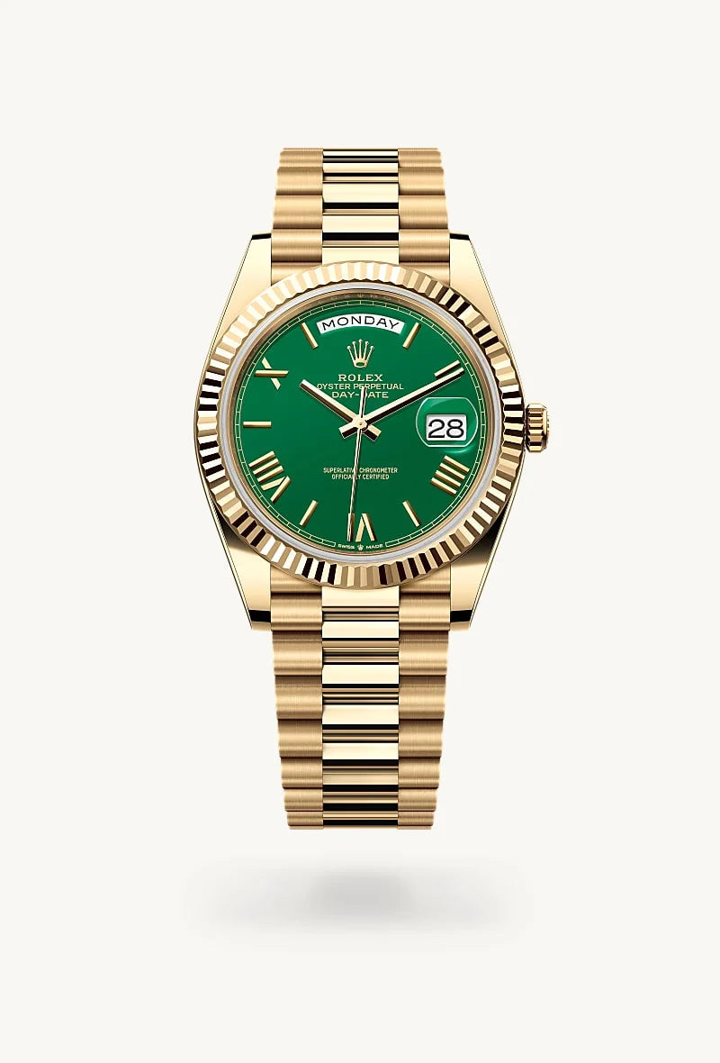 rolex Day-Date in 18 kt yellow gold, M228238-0061 - Sylvan's Jewelers