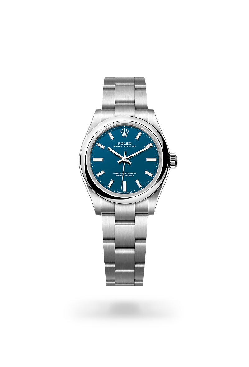 Rolex Oyster Perpetual in Oystersteel, M277200-0017 - Sylvans
