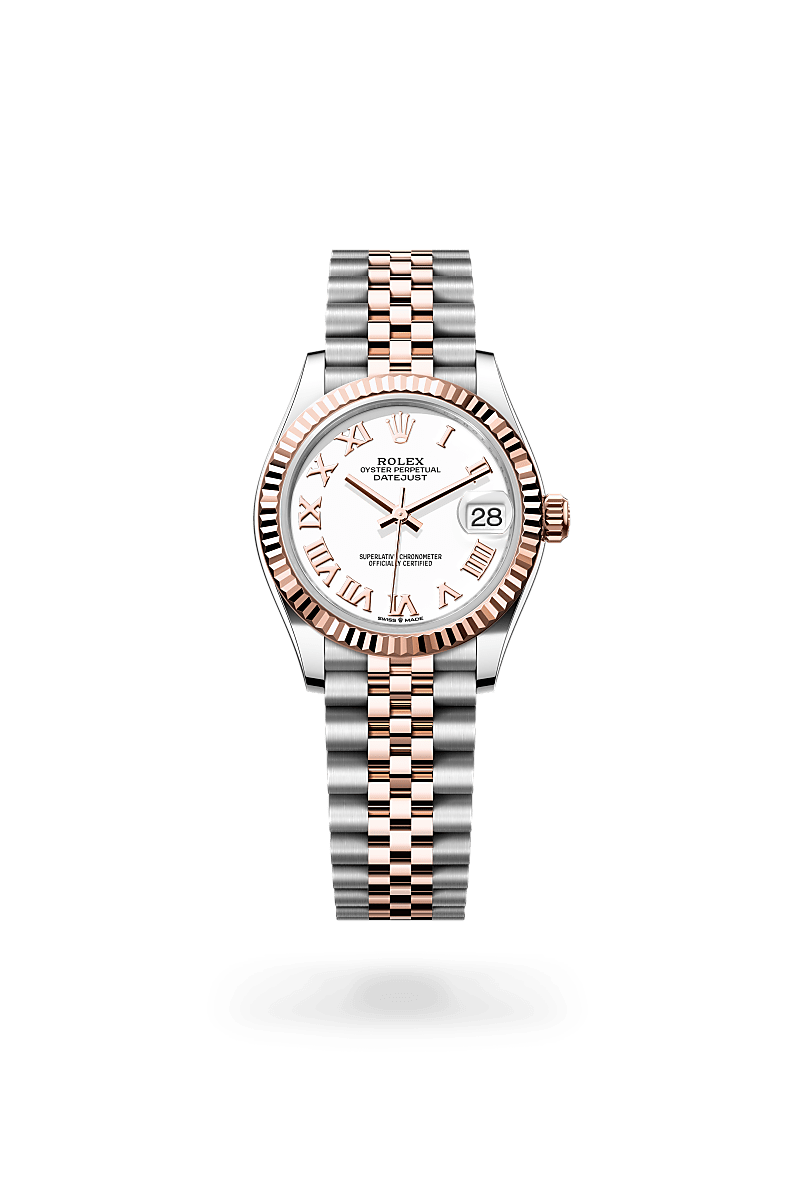 rolex Datejust in Everose Rolesor - combination of Oystersteel and Everose gold,  - Sylvans