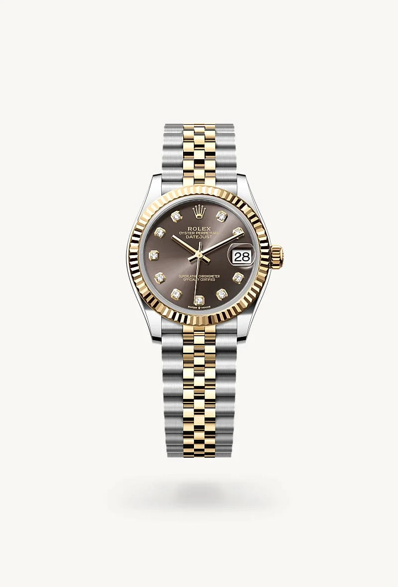 rolex Datejust in Yellow Rolesor - combination of Oystersteel and yellow gold, M278273-0022 - Sylvan's Jewelers