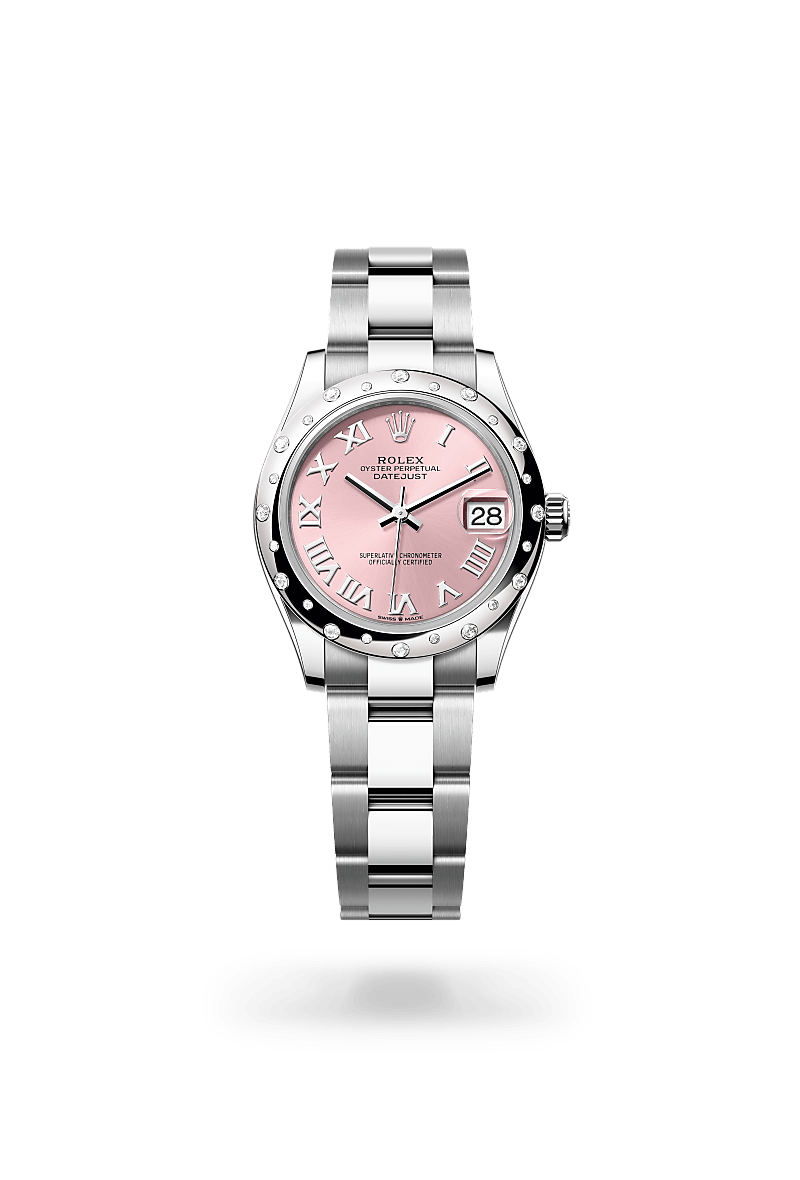 Rolex Datejust in White Rolesor - combination of Oystersteel and white gold, M278344RBR-0021 - Sylvans
