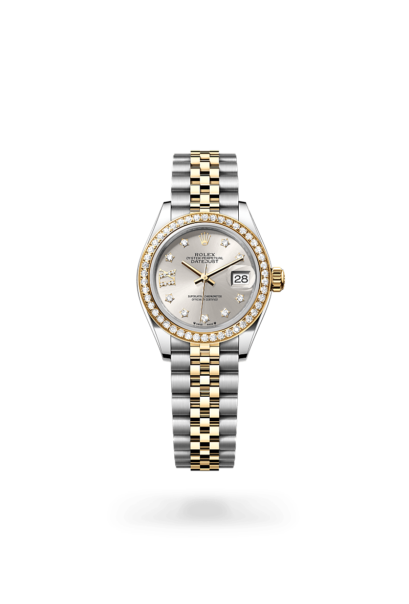 rolex Lady-Datejust in Yellow Rolesor - combination of Oystersteel and yellow gold,  - Sylvans