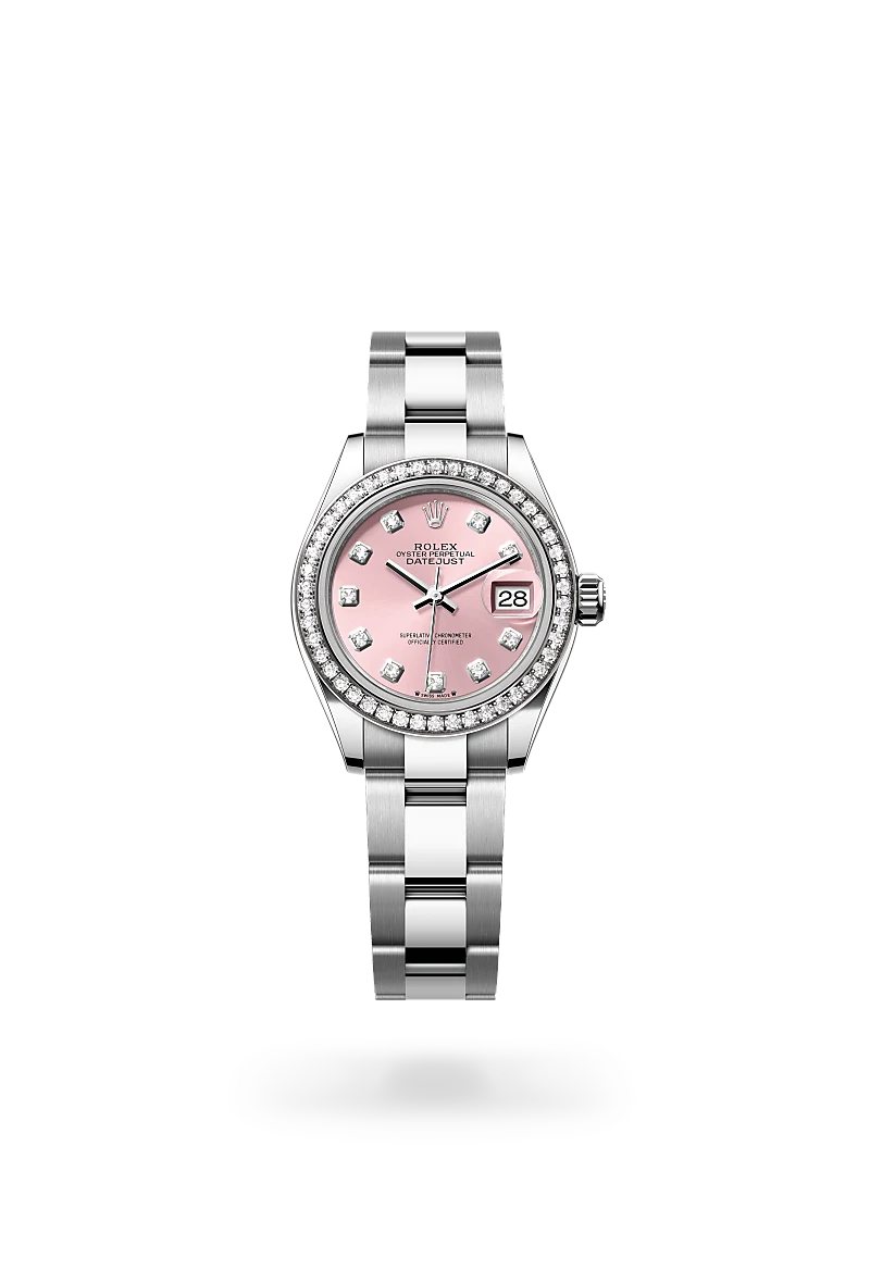 Rolex Lady-Datejust in White Rolesor - combination of Oystersteel and white gold, M279384RBR-0004 - Sylvans