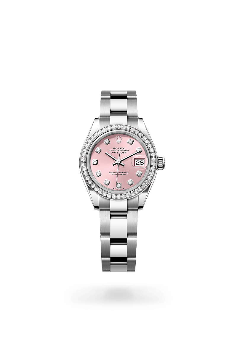 rolex Lady-Datejust in White Rolesor - combination of Oystersteel and white gold,  - Sylvans