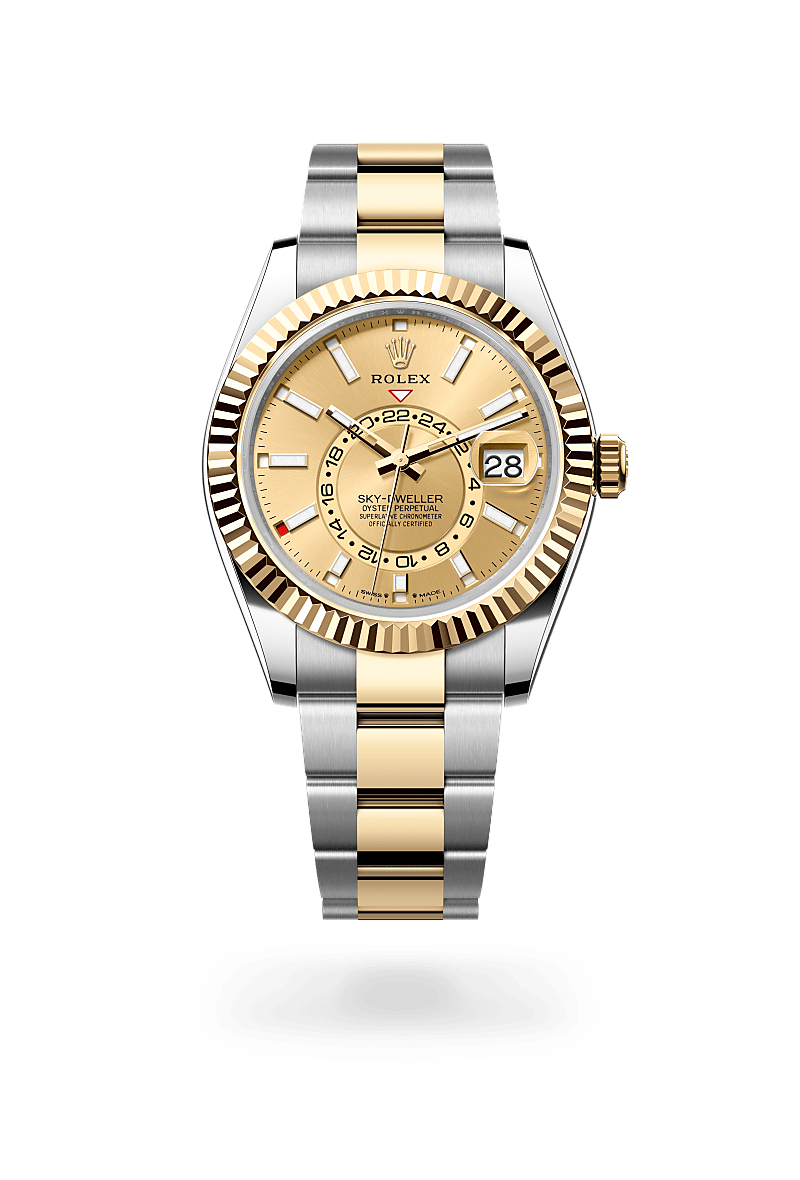 rolex Sky-Dweller in Yellow Rolesor - combination of Oystersteel and yellow gold,  - Sylvans