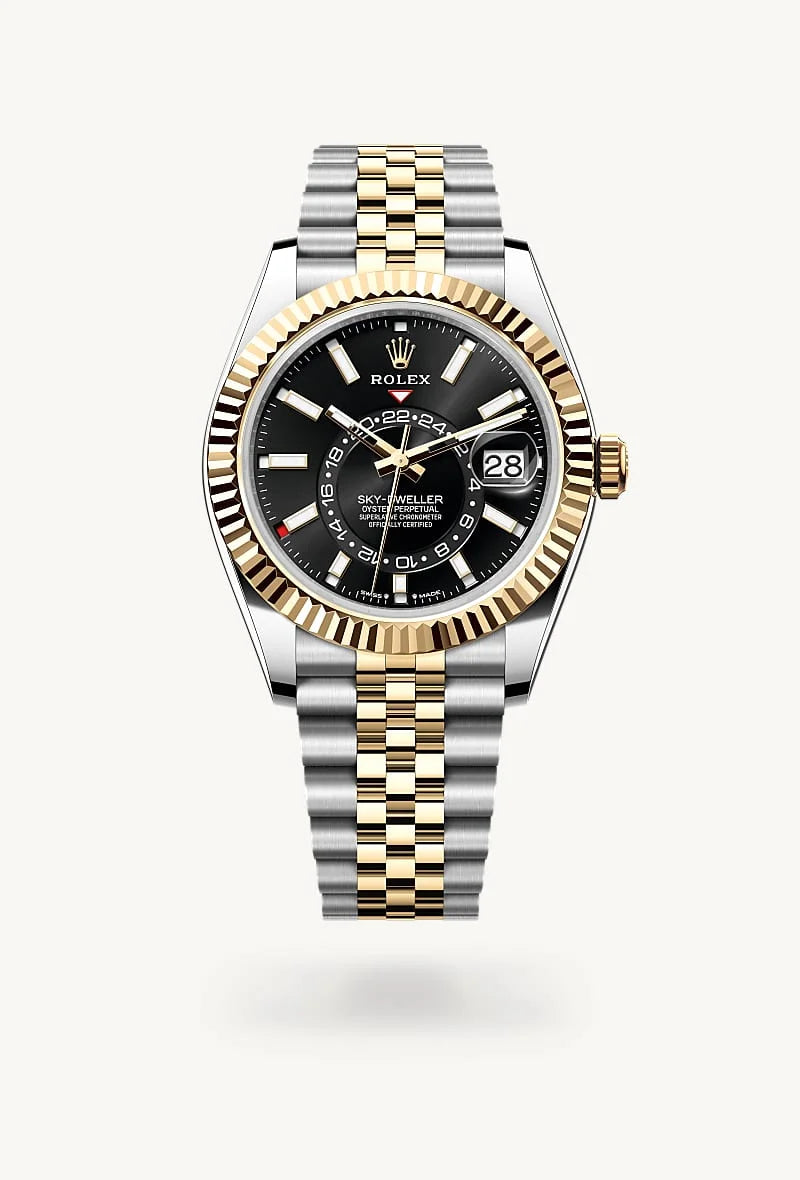 Rolex Sky-Dweller in Yellow Rolesor - combination of Oystersteel and yellow gold, M336933-0004 - Sylvan's Jewelers