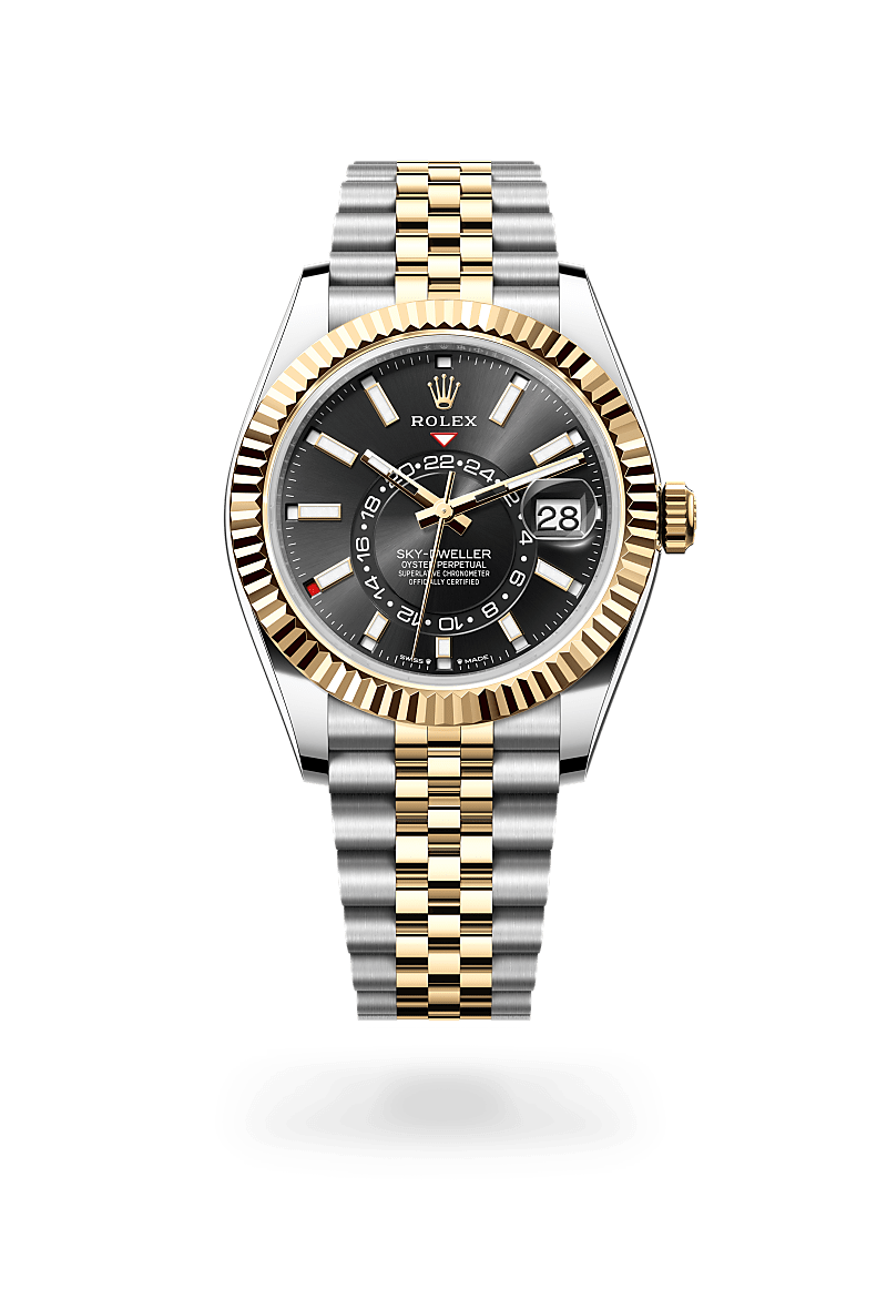 rolex Sky-Dweller in Yellow Rolesor - combination of Oystersteel and yellow gold,  - Sylvans