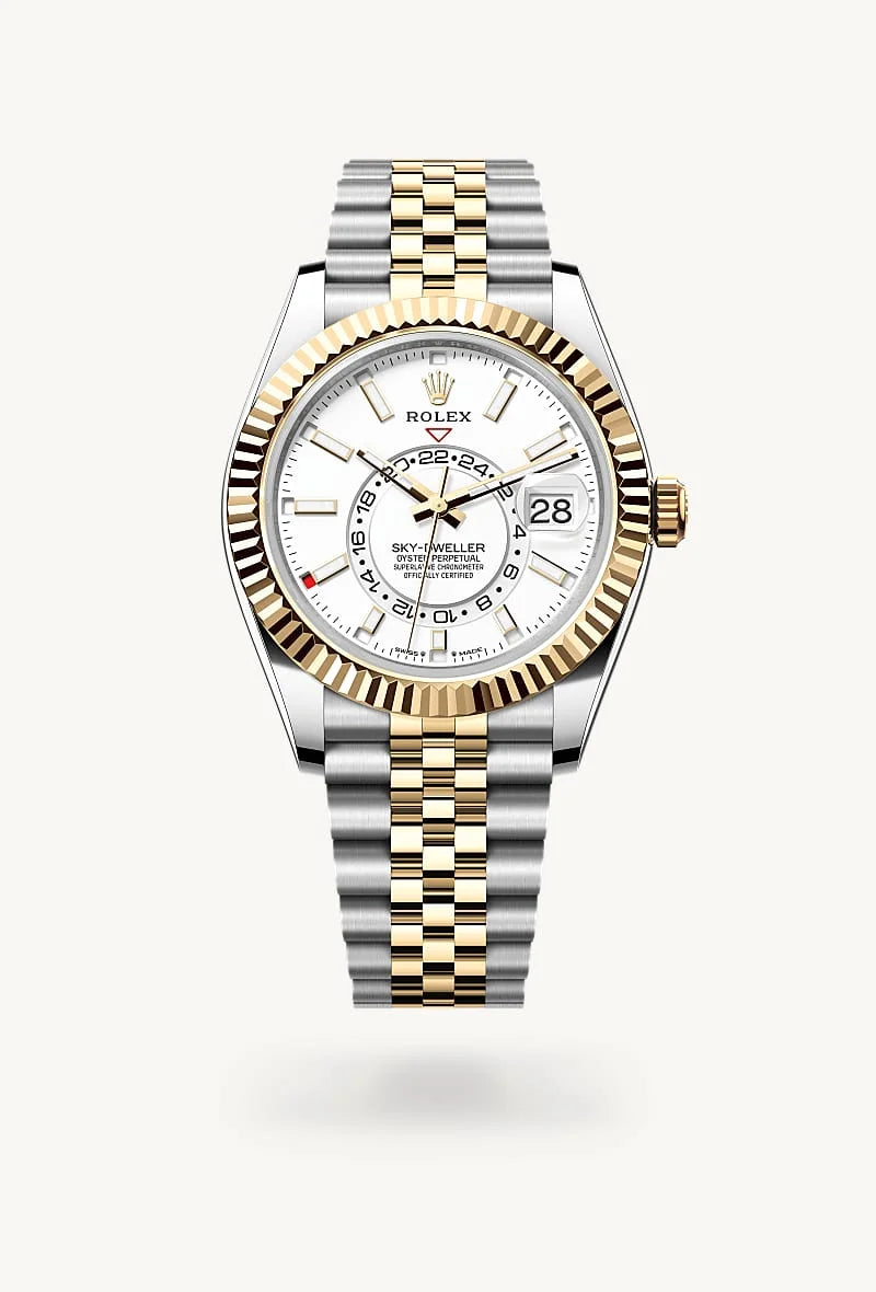 Rolex Sky-Dweller in Yellow Rolesor - combination of Oystersteel and yellow gold, M336933-0006 - Sylvan's Jewelers