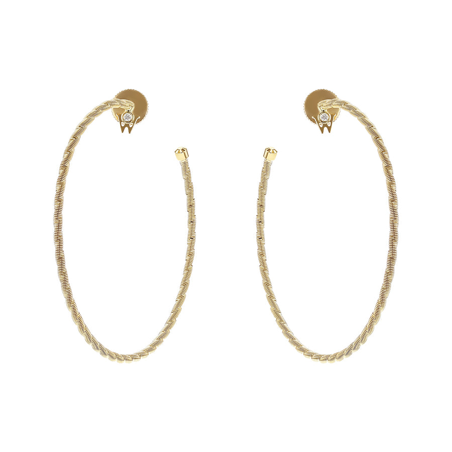 Brilliance of the Sun Hoop Earrings