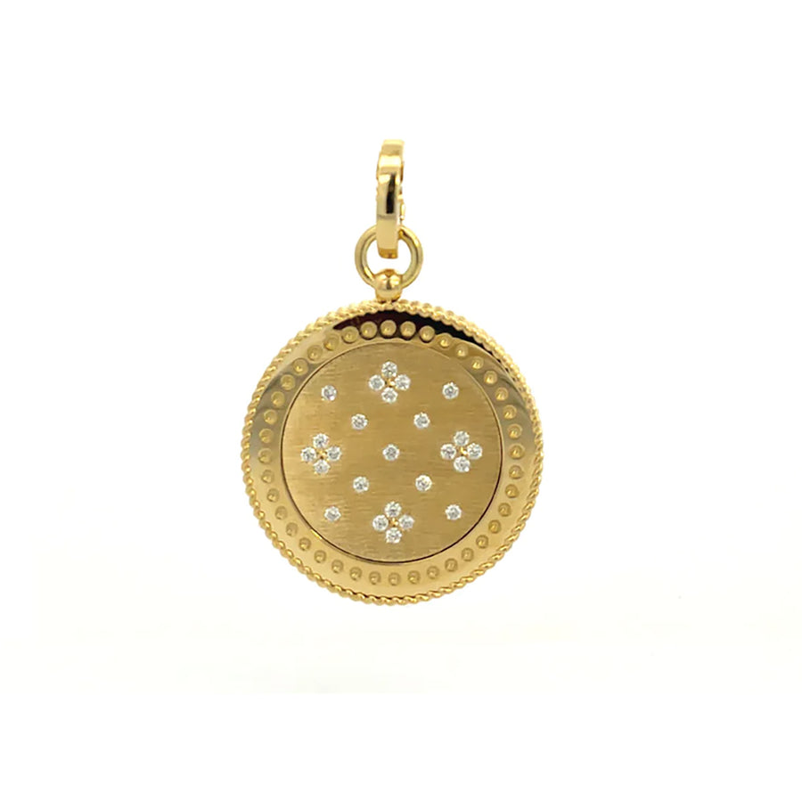Venetian Princess 0.23ct Diamond Pendant in 18K Yellow Gold, without chain