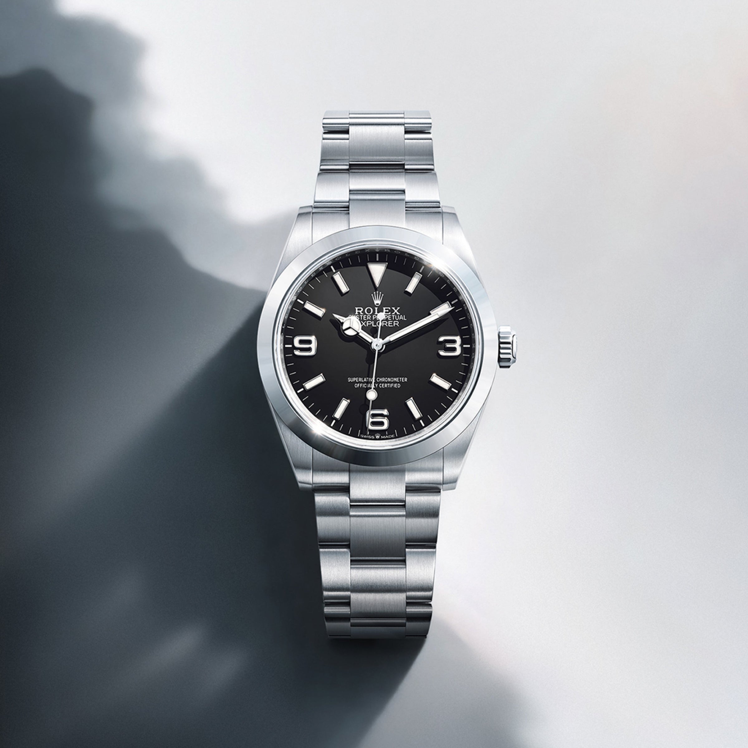 Rolex Explorer in Oystersteel, M124270-0001 - Sylvan's Jewelers
