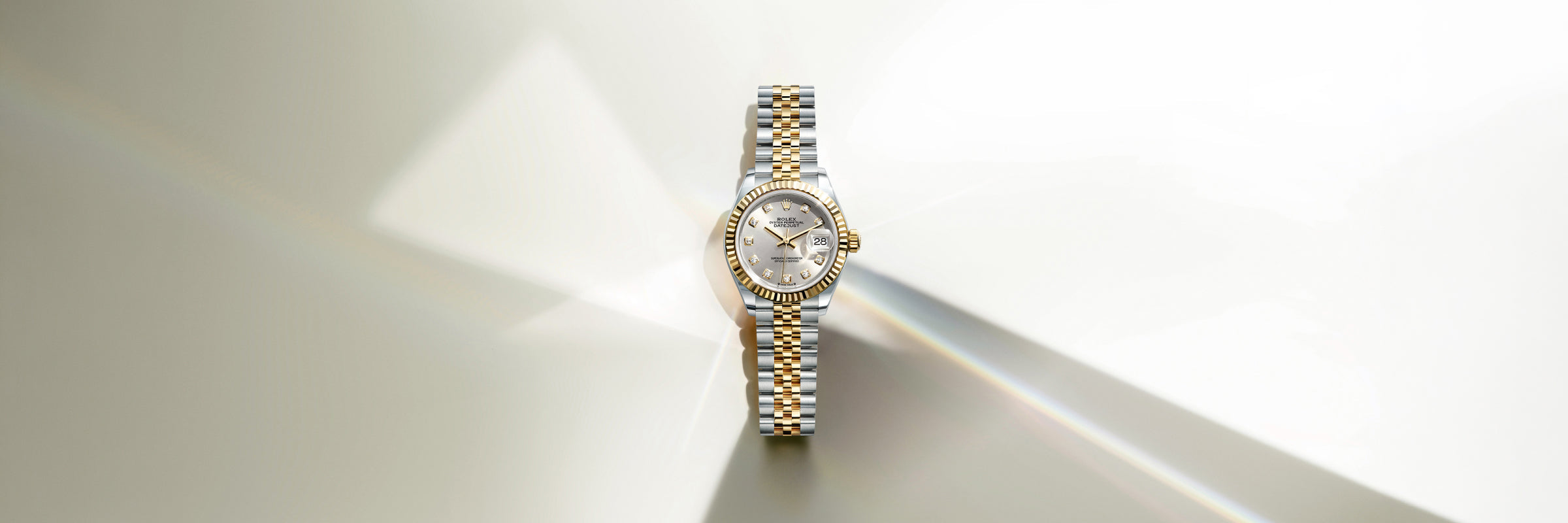 Rolex Lady-Datejust in Yellow Rolesor - combination of Oystersteel and yellow gold, M279173-0001 - Sylvan's Jewelers