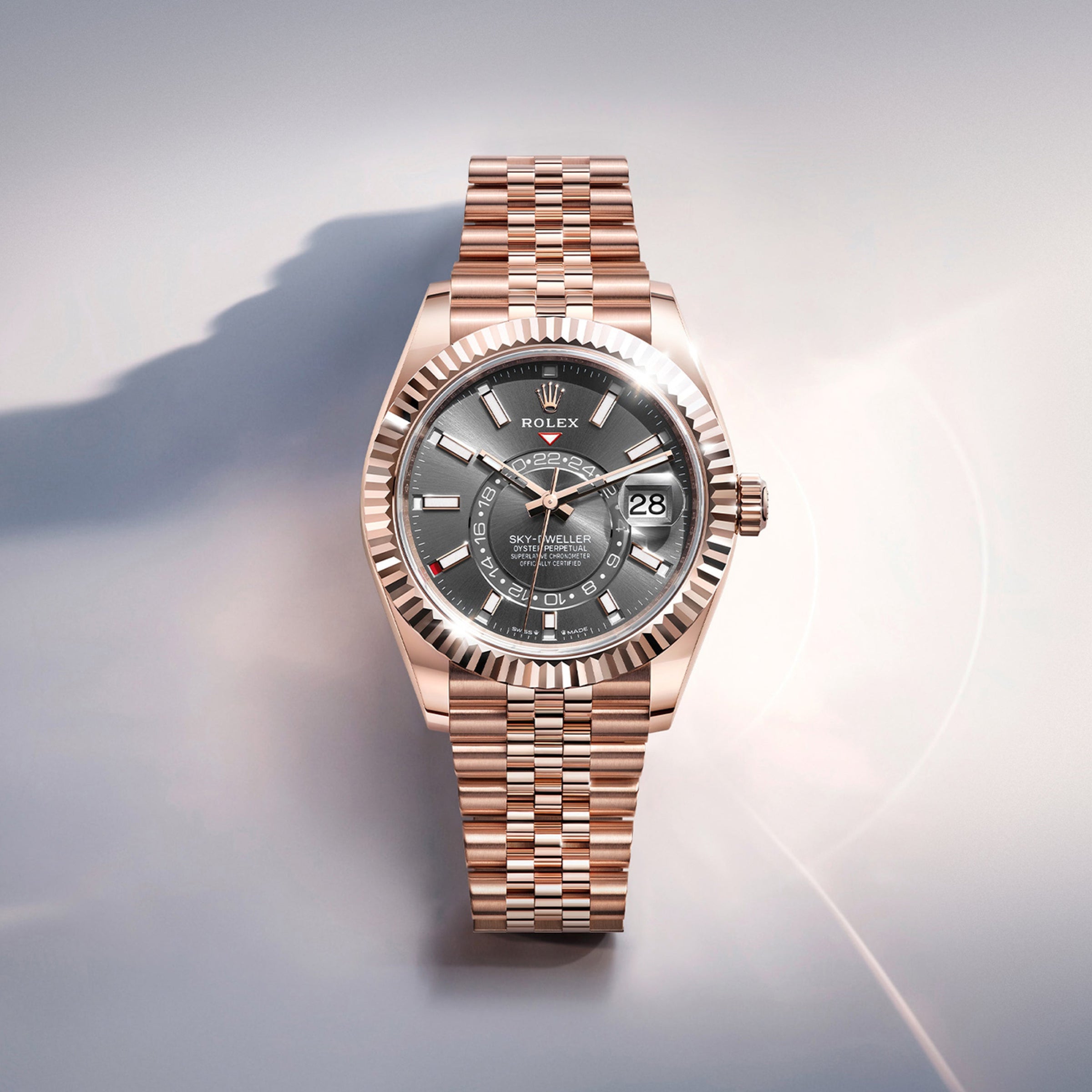 Rolex Sky-Dweller in Yellow Rolesor - combination of Oystersteel and yellow gold, M336933-0004 - Sylvan's Jewelers