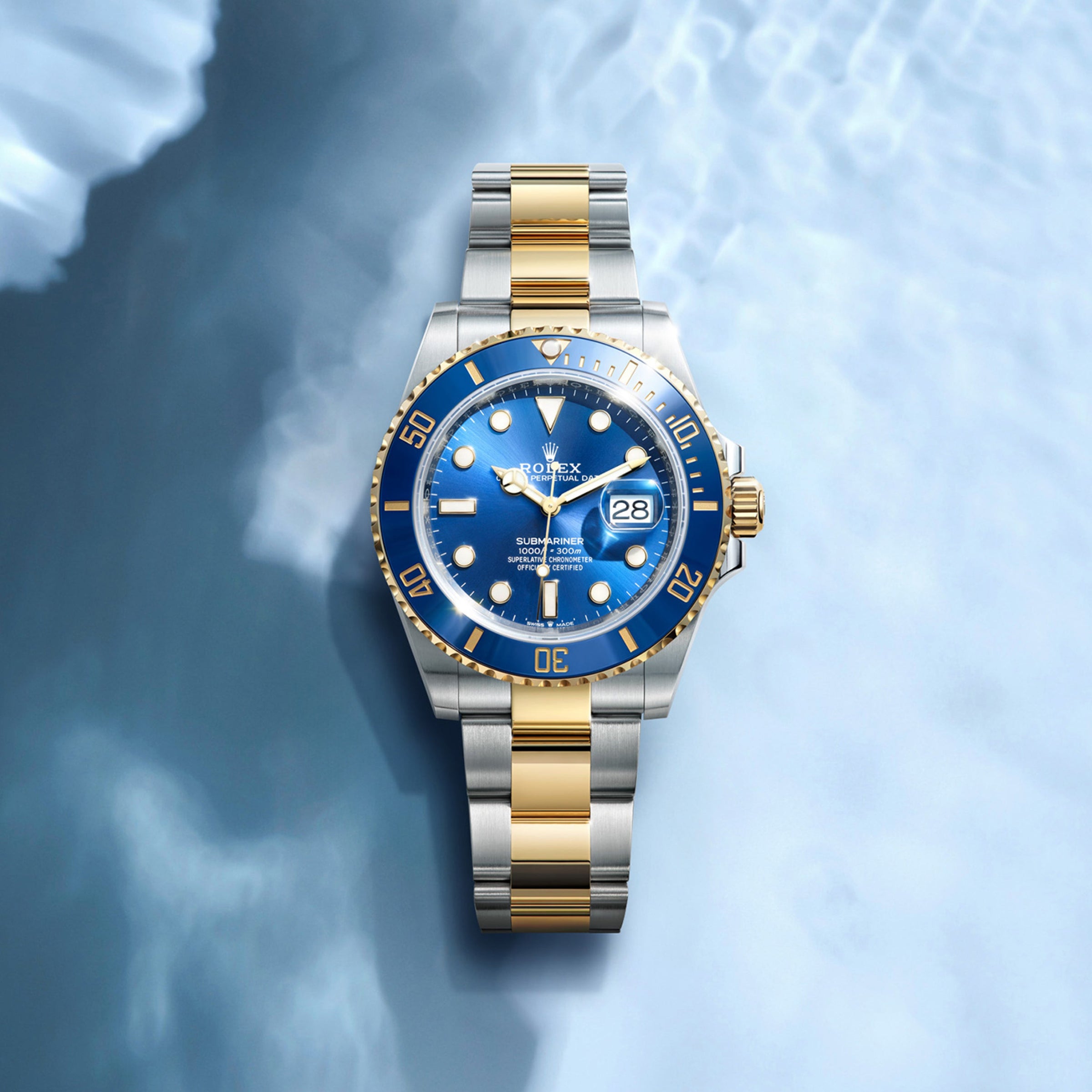Rolex Submariner in 18 kt yellow gold, M126618LB-0002 - Sylvan's Jewelers