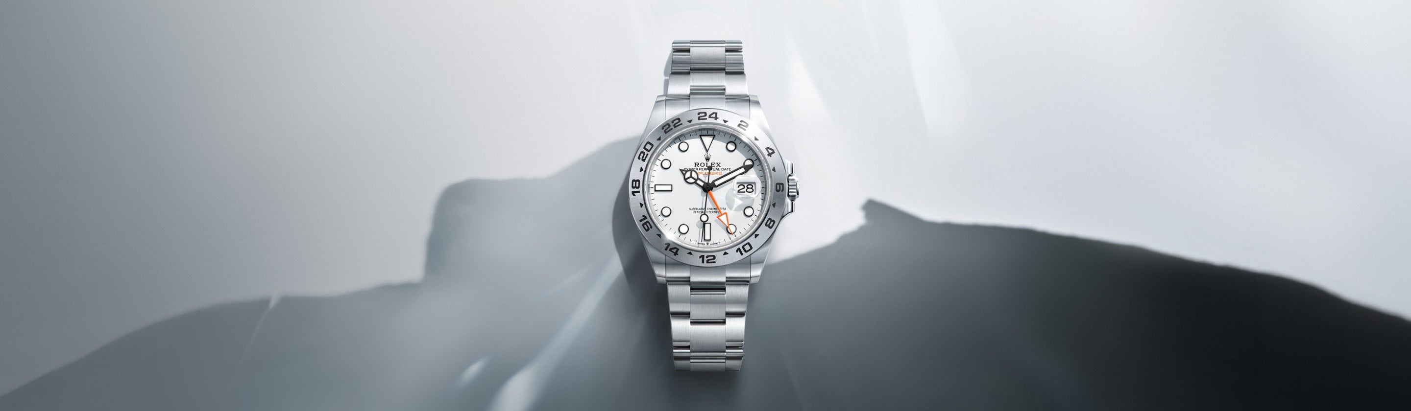 Rolex Explorer II in Oystersteel, M226570-0002 - Sylvan's Jewelers
