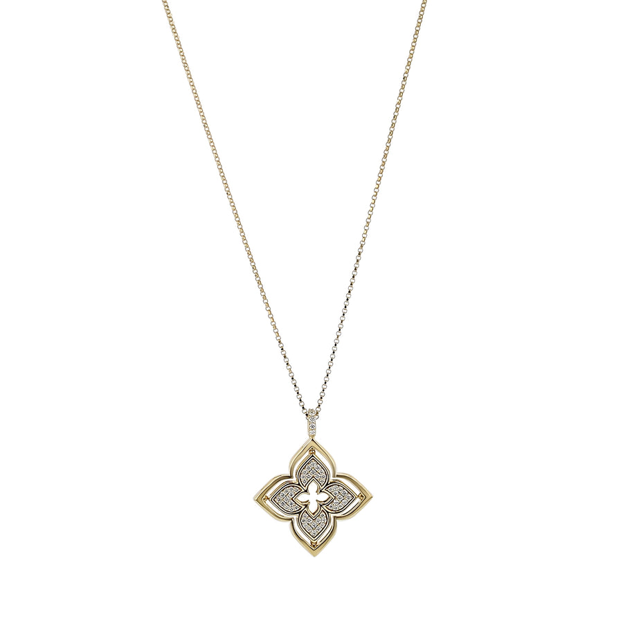 Venetian Princess 0.35ct Diamond Pendant in 18K Yellow Gold on 17" chain