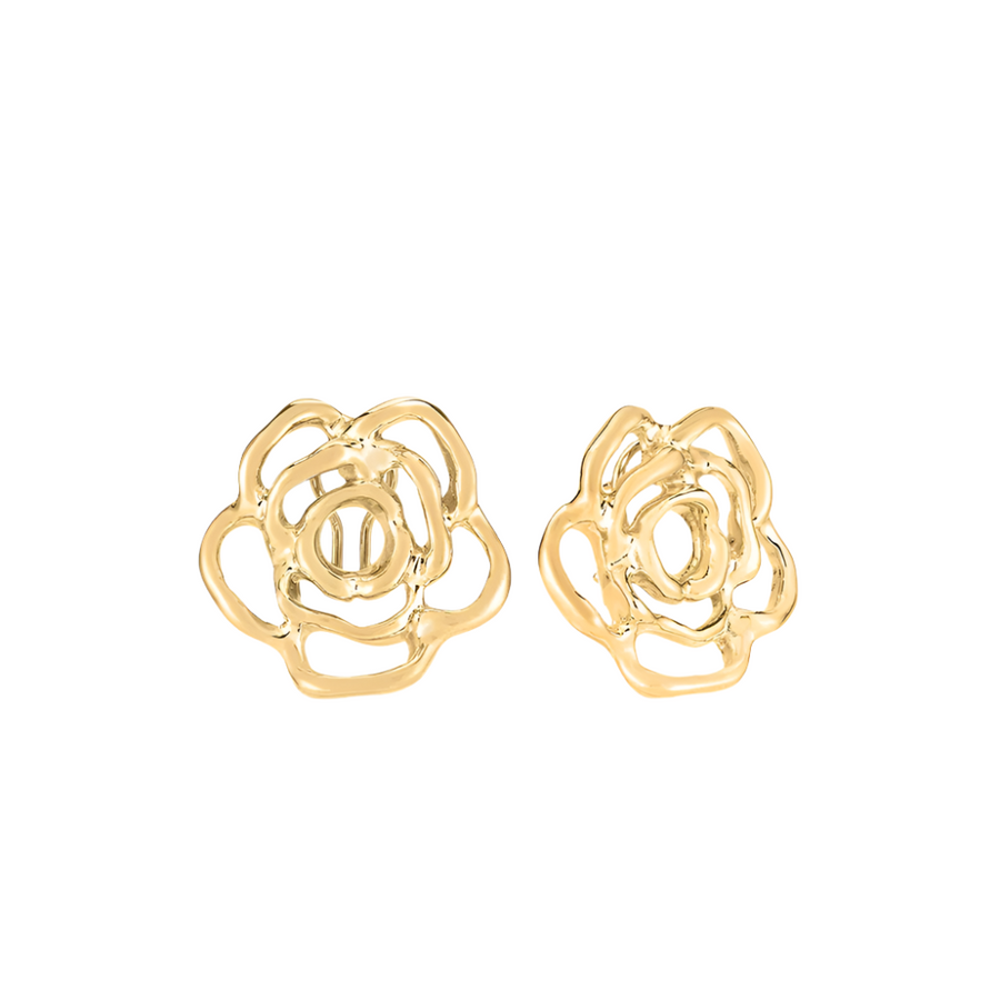 Oro Classic Earrings in 18K Yellow Gold