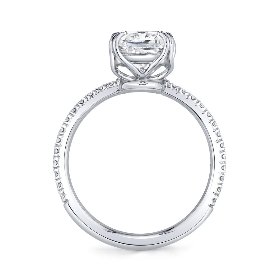 Platinum Plasmare Diamond Engagement Ring