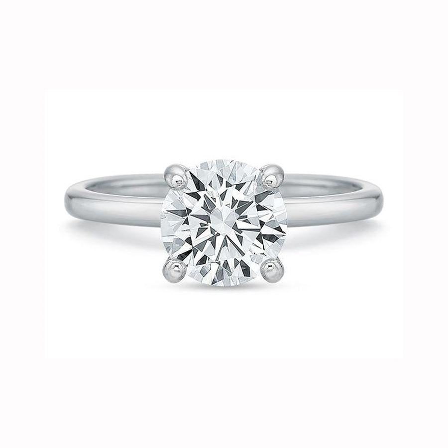 Classic Solitaire Diamond Engagement Ring Setting