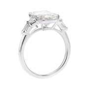 Platinum Ashoka Diamond Engagement Ring