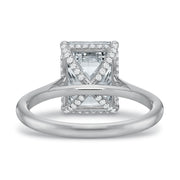 Solitaire Diamond Engagement Ring Setting with Gallery