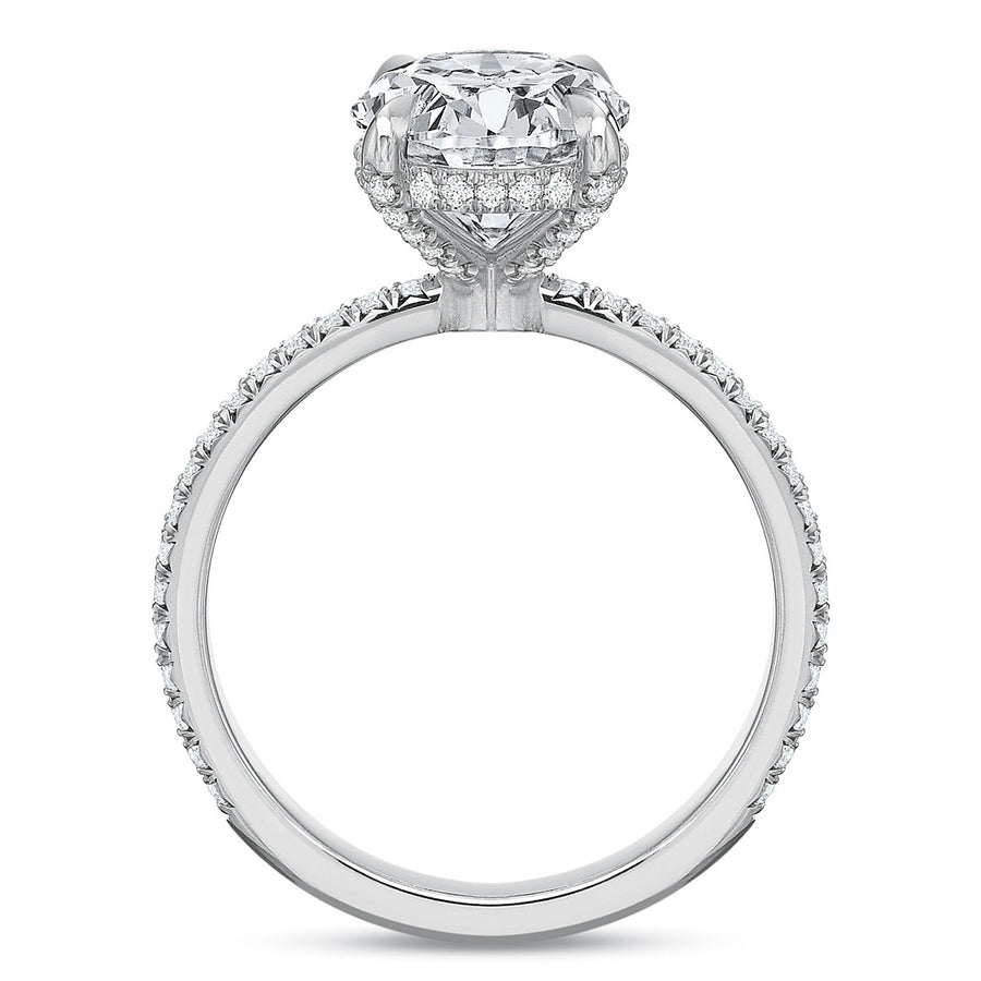 Classic Solitaire Diamond Engagement Ring Setting