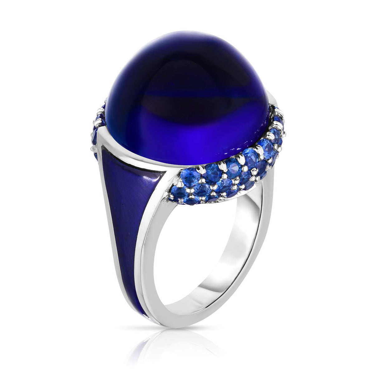 Cabochon tanzanite hot sale