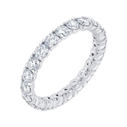 Round Diamond Eternity Band