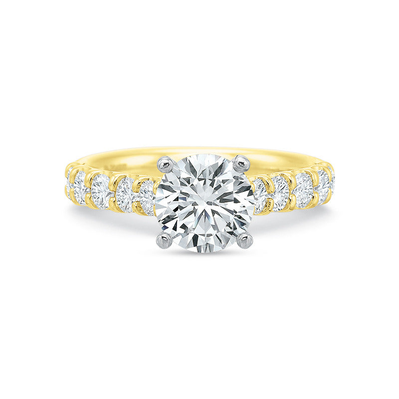 Diamond Engagement Ring FlushFit Setting