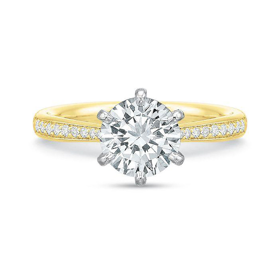 New Aire Diamond Engagement Ring Setting