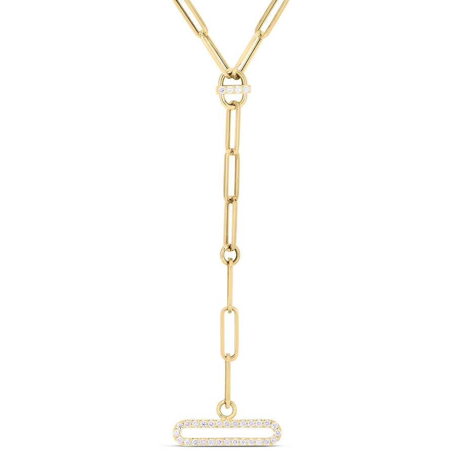 18K Yellow Gold Venetian Princess Diamond Necklace