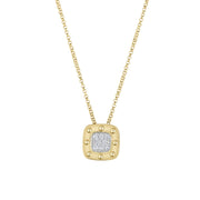 18K Yellow Gold Pois Moi Diamond Necklace