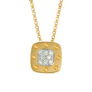18K Yellow Gold Pois Moi Diamond Necklace