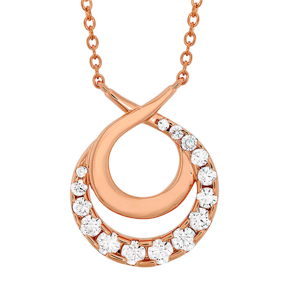 Optima Double Circle Necklace